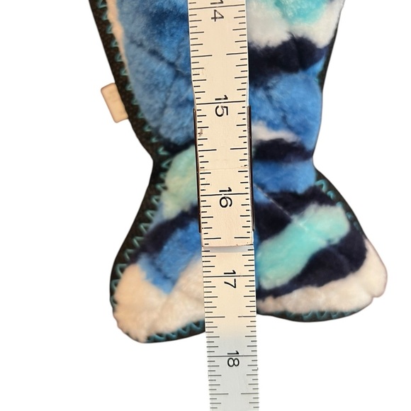 NWT ZIPPY PAWS Blue and Black Plush HAMMERHEAD Shark Toy HAMILTON HAMMERHEAD - Picture 10 of 11